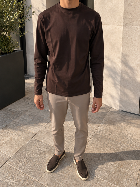 Espresso Shiny Longsleeve