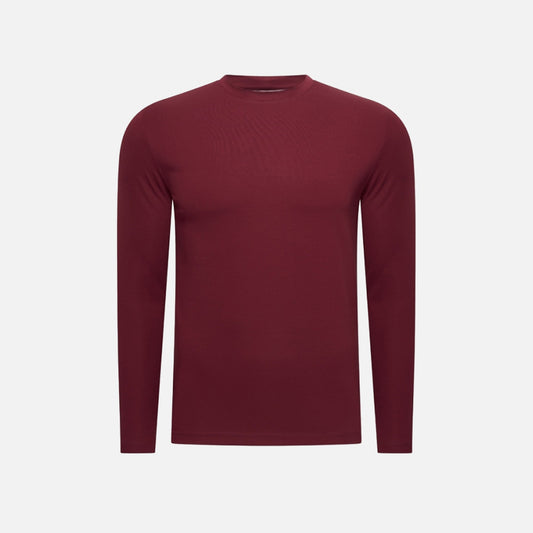 Burgundy Shiny Longsleeve