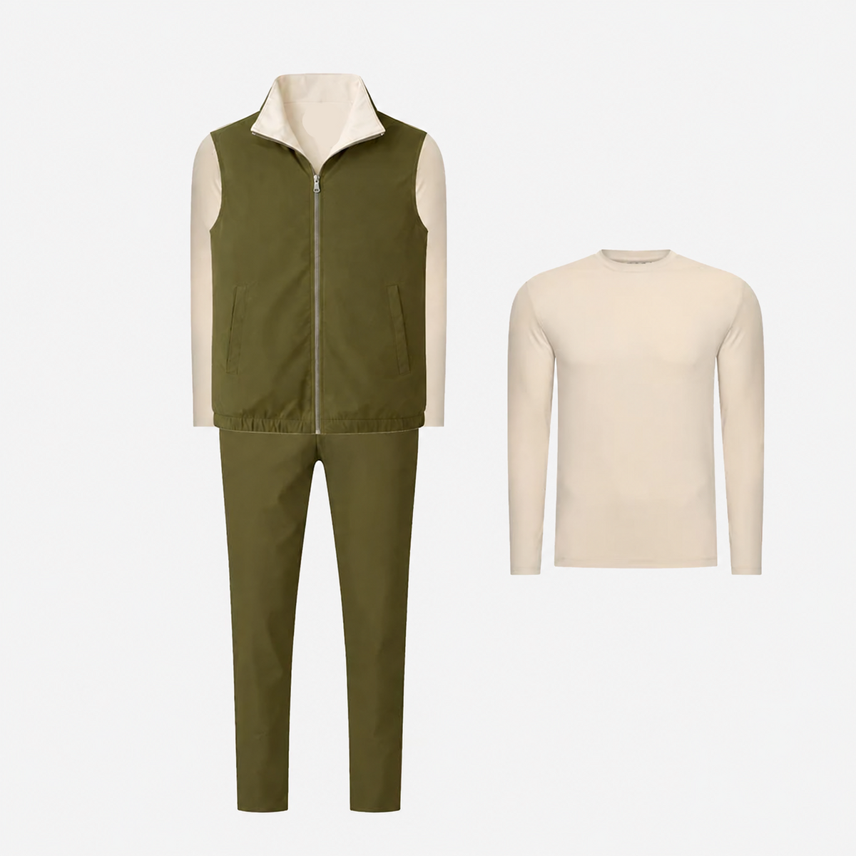 Reversible Olive/Kith Bundle (Longsleeve)
