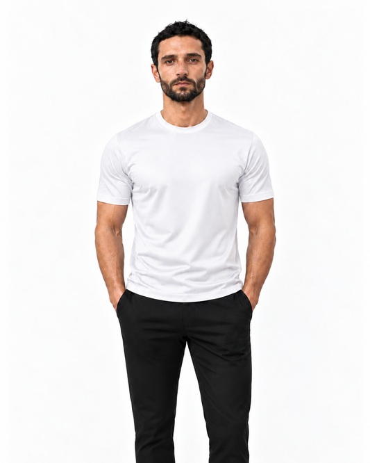 White Shiny Tshirt