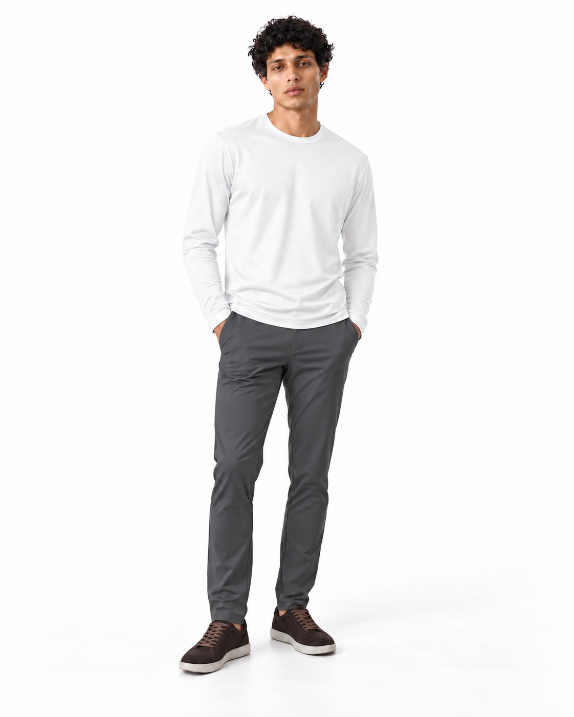 Dark Grey Travel Pantalon