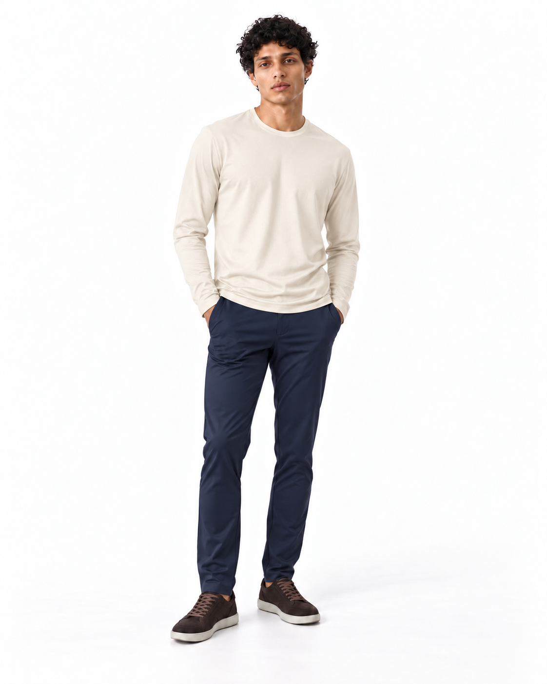 Navy Travel Pantalon