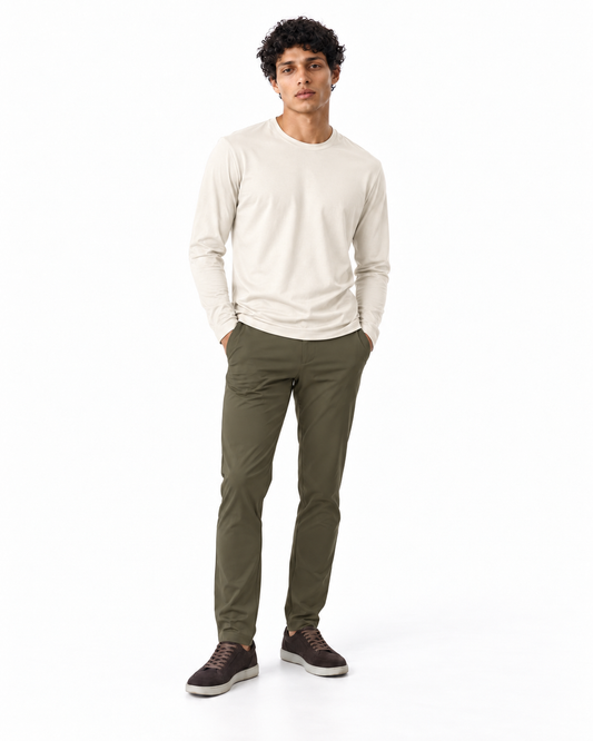 Army Green Travel Pantalon