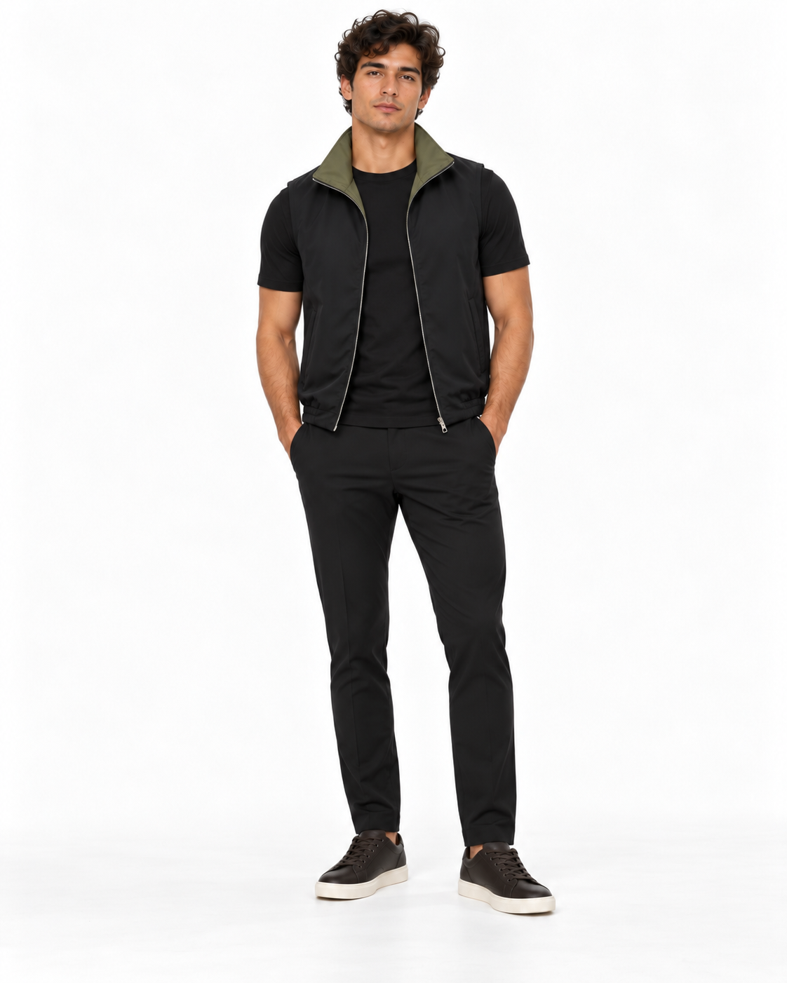 Triple Black Olive Reversible Bundle