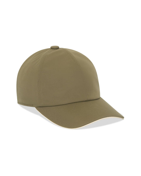 Olive Microfibre Cap