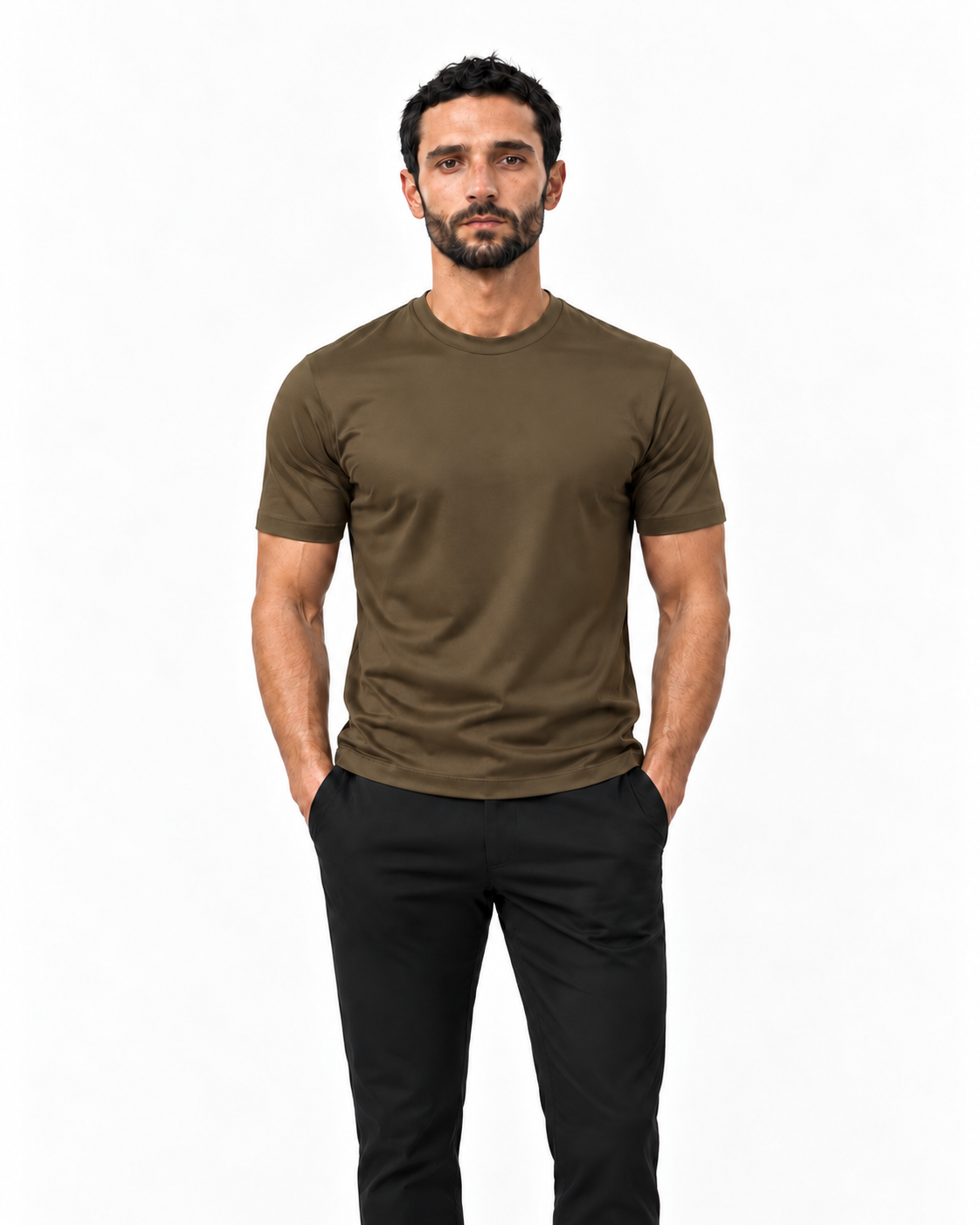Olive Shiny Tshirt