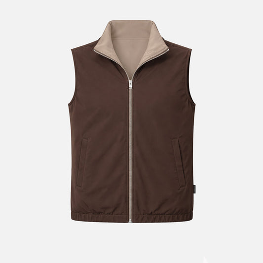 Espresso/Falcon Reversible Travel Gilet