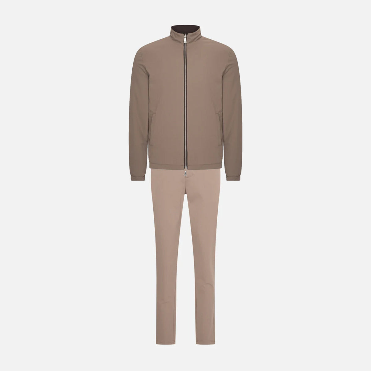 Taupe Bundle - Reversible Jacket + Pantalon