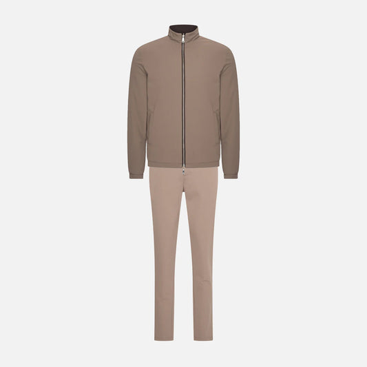 Taupe Bundle - Reversible Jacket + Pantalon
