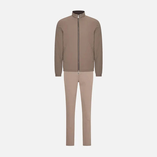 Taupe Bundle - Reversible Jacket + Pantalon