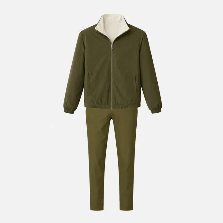 Olive/Kith Bundle - Reversible Jacket + Pantalon