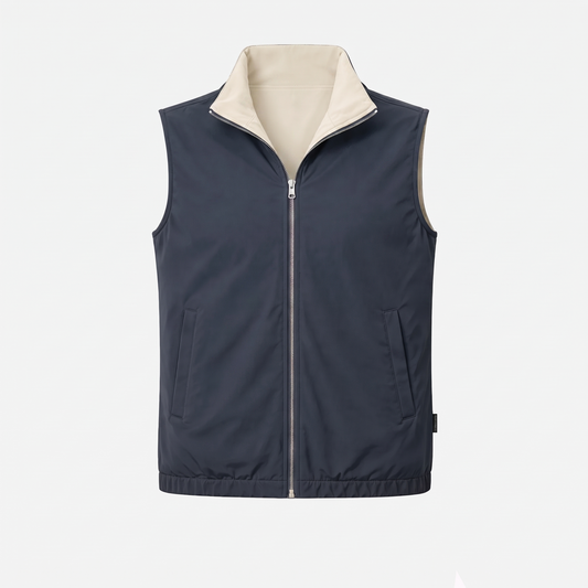 Navy/Kith Reversible Travel Gilet